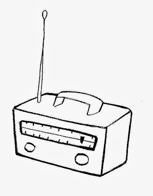 Desenhos de Radio para colorir