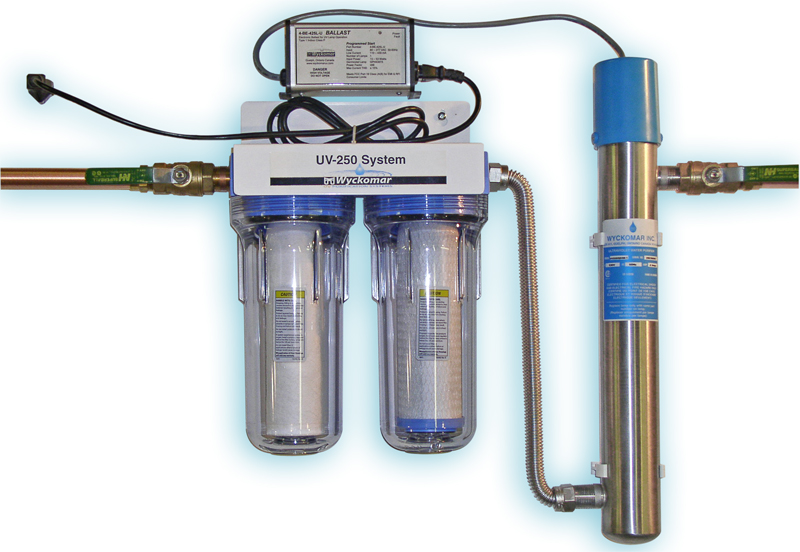 Home water purification systems