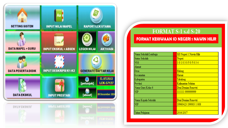 Aplikasi Kesiswaan Administrasi Sekolah Dengan Format 