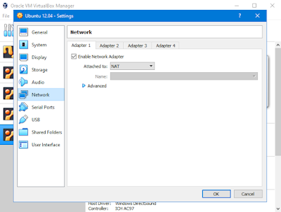 Cara terhubung network dari windows ke virtualbox