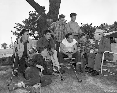  H Hamren 18861975 and the Huntington Beach High School Golf Team on 