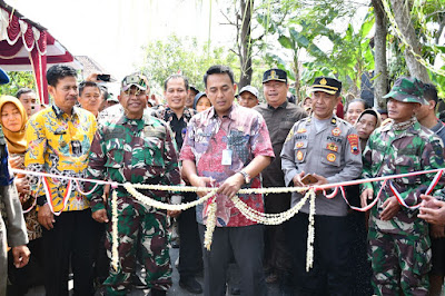 TMMD Sengkuyung Desa Sumublor - Kolaborasi Membangun Negeri