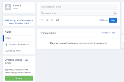 Cara Mendaftar Edmodo untuk Siswa