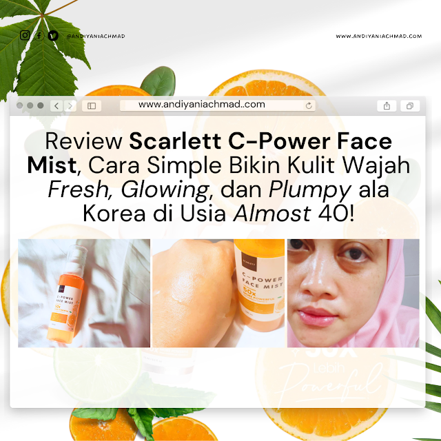 Scarlett C-Power Face Mist