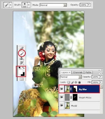 Cara Edit Foto Model Adat Jawa Keren di Photoshop