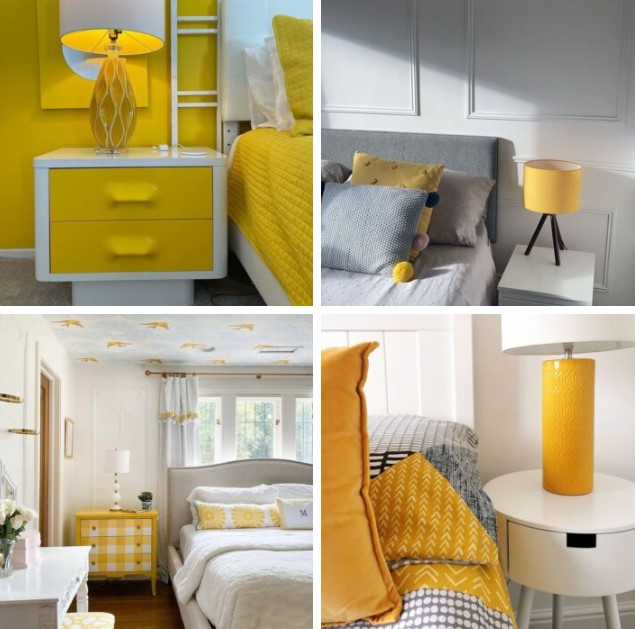 affordable yellow bedroom ideas