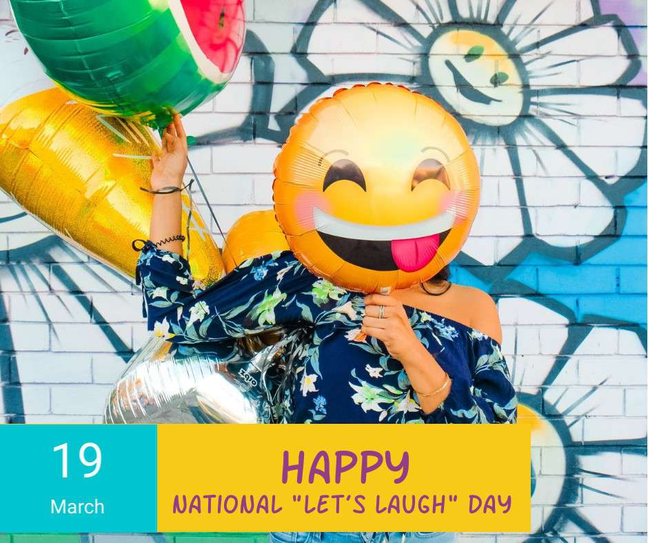 National Let's Laugh Day Wishes Beautiful Image