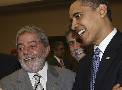 Lula se alegra del acercamiento entre Obama y Chávez