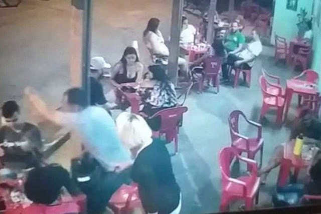 Vídeo: Bombeiro atira em homem que teria divulgado nudes da filha dele de 12 anos