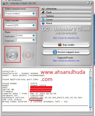 Cara Mengetahui Modem Sudah Unlock atau Belum