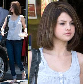 selena gomez short hair