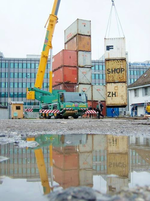 The Container Shop in Zurich, Switzerland