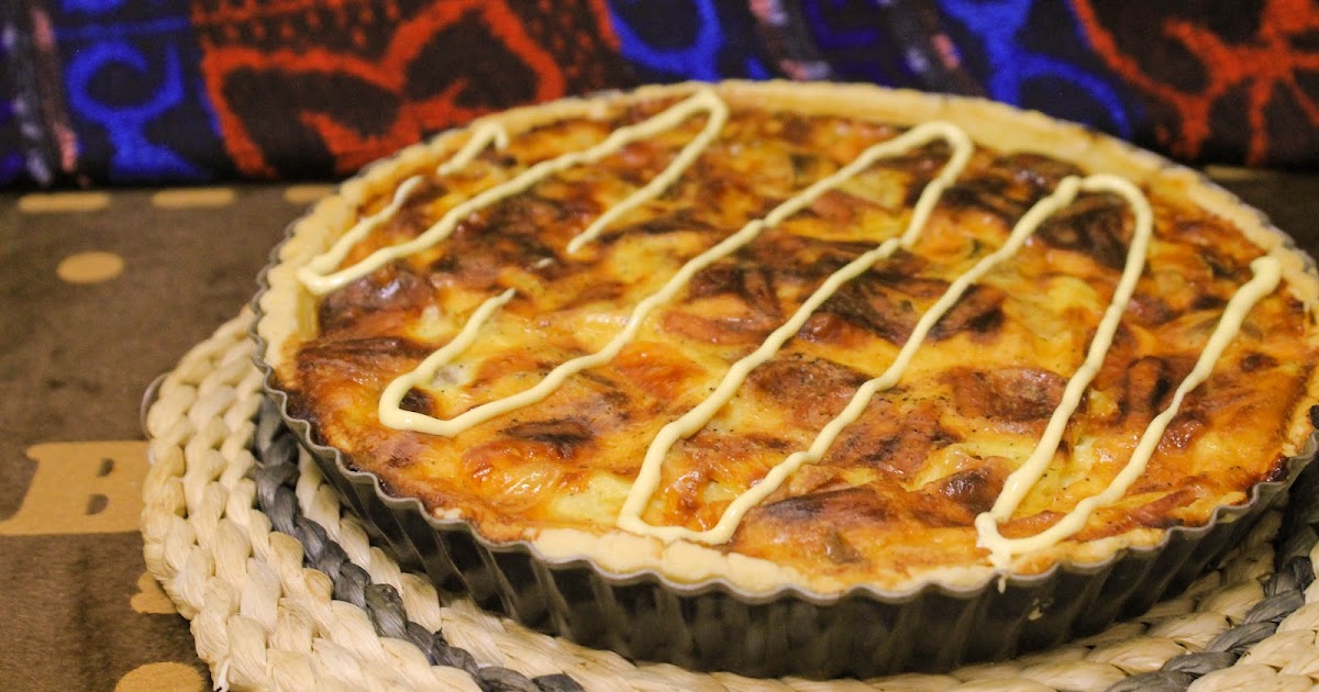 Aku Bukan Masterchef: Resepi 25 : Quiche Ayam dan Cendawan