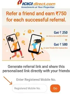 ICICI Direct Refer & Earn Offer