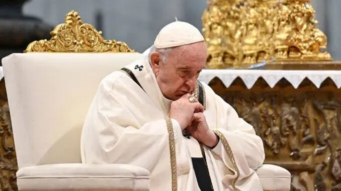 The Pope Prays For A ‘Battered Ukraine’ & Appeals For An End To Today’s World War