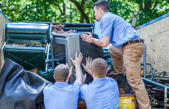 stand up guys junk removal Raleigh NC 