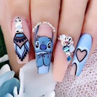 Uñas decoradas de Disney