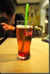 cerveja com xarope de amora