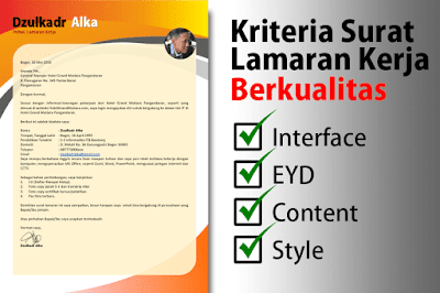 Tips Cara membuat surat lamaran kerja yang baik dan benar