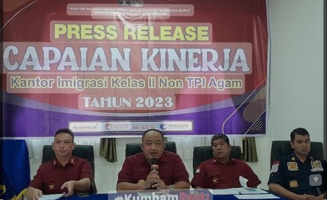 Selama Tahun 2023, Kantor Imigrasi Agam Terbitkan 36 Ribu Paspor