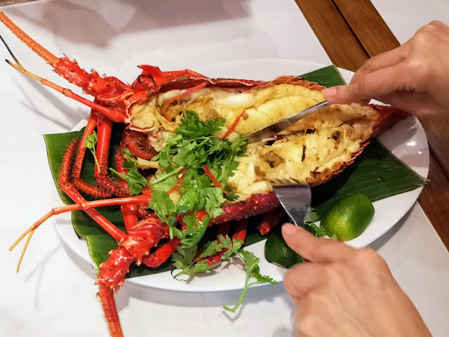 Grilled Australian Rock Lobster