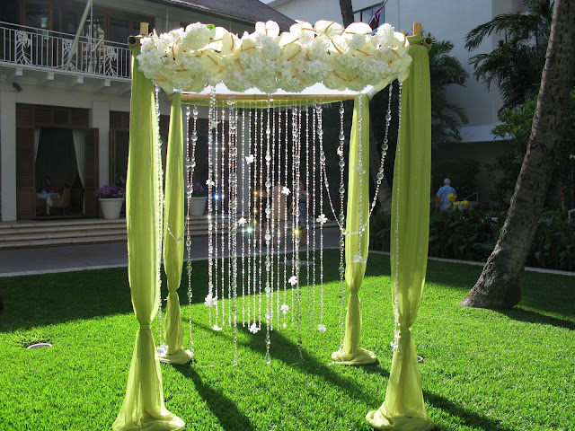 Bamboo Arbors For Weddings