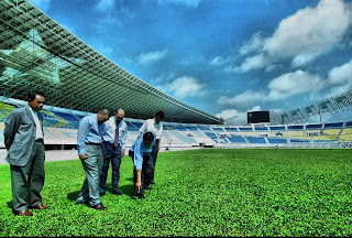 Terengganu Lening: Bumbung Stadium Sultan Mizan Runtuh