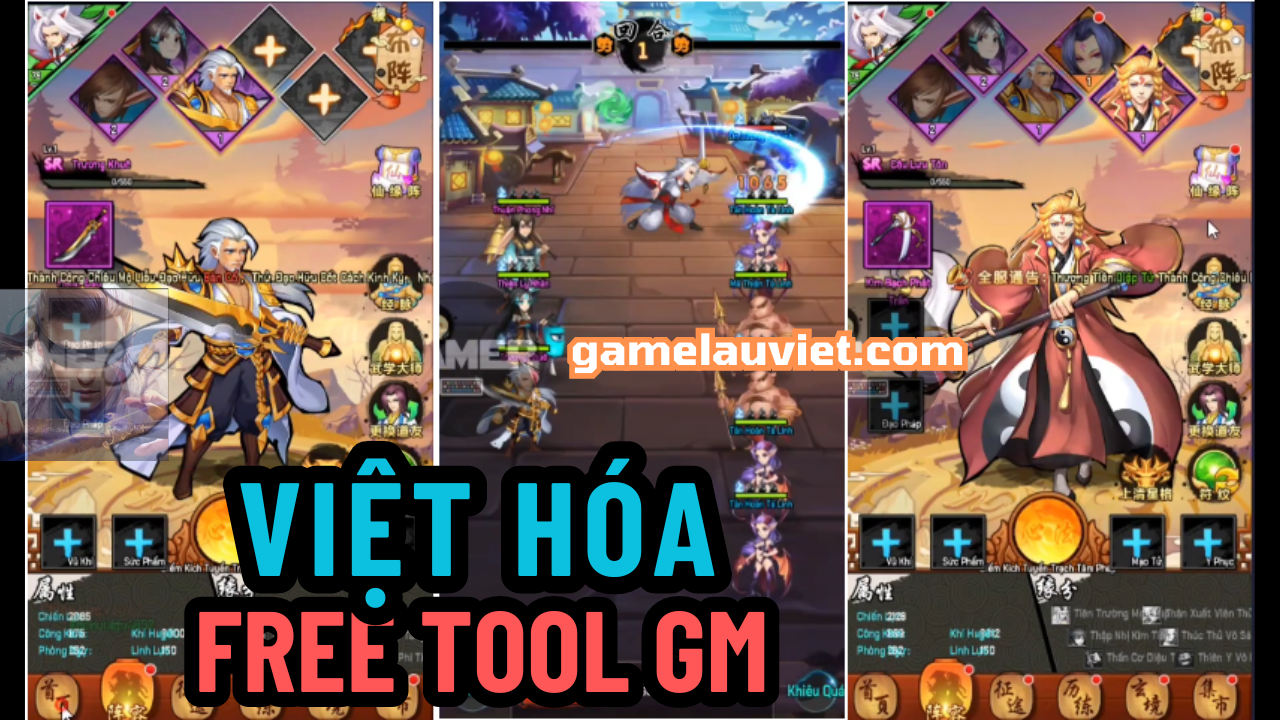 Game lậu Việt hóa Free Tool GM