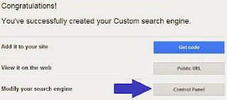 Membuat dan Pasang Google Custom Search Engine di blogger