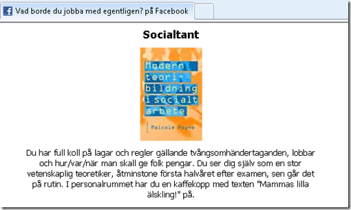 jag ska bli socialtant