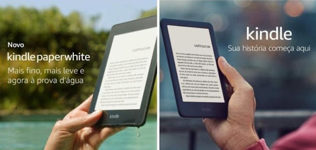 Kindle 10 e Kindle paperwhite - Gerações do dispositivo Kindle