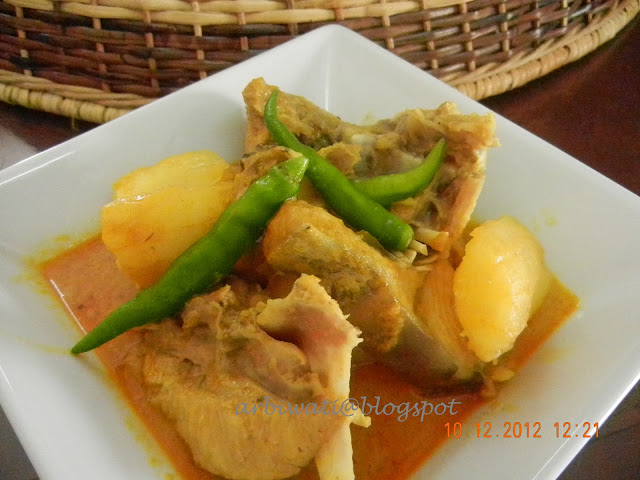 My Wonderful World of Food and Travel: Gulai Ikan Seludu 