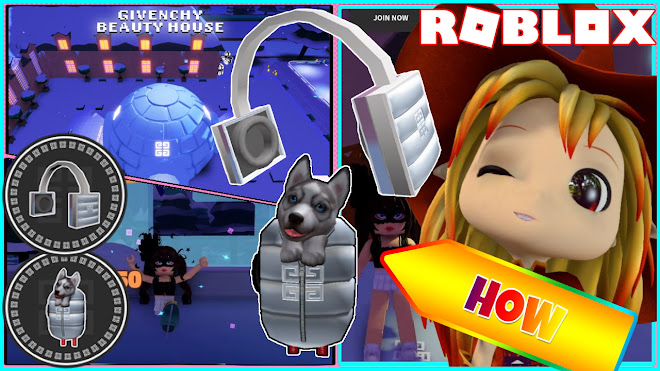 ROBLOX GIVENCHY BEAUTY HOUSE! HOW TO GET 2 FREE UGC ITEMS