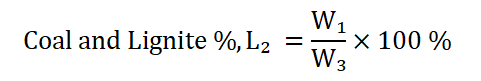 Determination of Lightweight Pieces (Coal and Lignite) in Aggregate