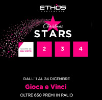 Calendario dell'Avvento Ethos Christmas Stars : vinci gratis 678 premi