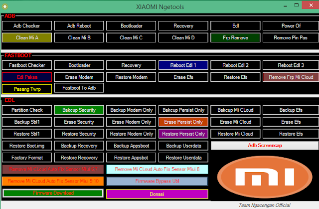 Xiaomi Ngetools V2.0