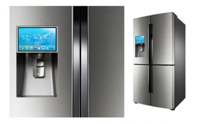 T9000, Samsung Android Fridge Equipped Application Evernote and Epicurious