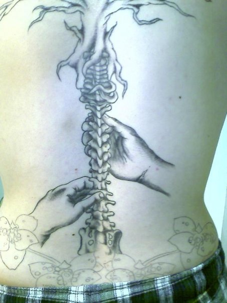 Get That Special Spine Tattoo Design! By nazookira