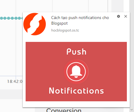 Cách tạo thông báo trên trình duyệt (Push notifications) cho Blogspot