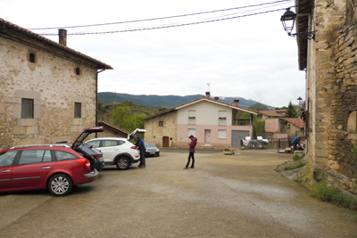 Subijana-Morillas, inicio del recorrido