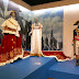 Oscar-nominated Napoleon costumes worn by Joaquin Phoenix and Vanessa
Kirby on display...