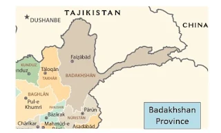 Badakhshan province North-east of Afghanistan