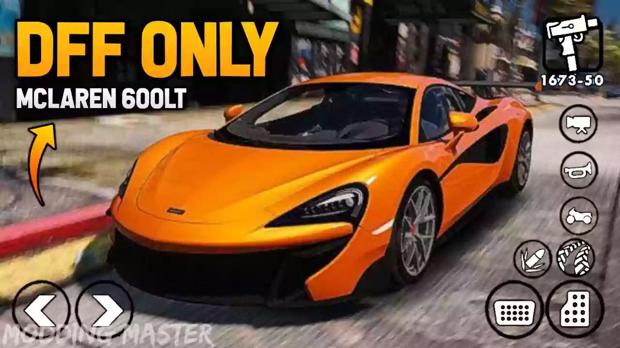1mb Mclaren 600lt Dff Only Car Mod For Gta San Andreas Android