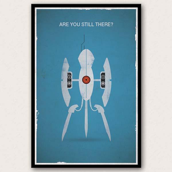 The Portal Inspired Poster Set
