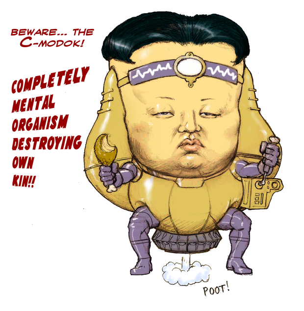 MARCH MODOK MADNESS: The Line It Is Drawn: Nick Perks