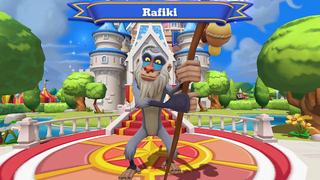 Rafiki Welcome Screen Disney Magic Kingdoms Game