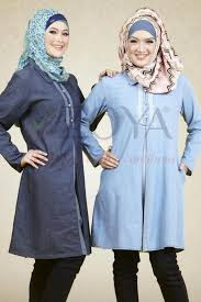 Model Baju Muslim Kemeja Zoya Modern Terbaru