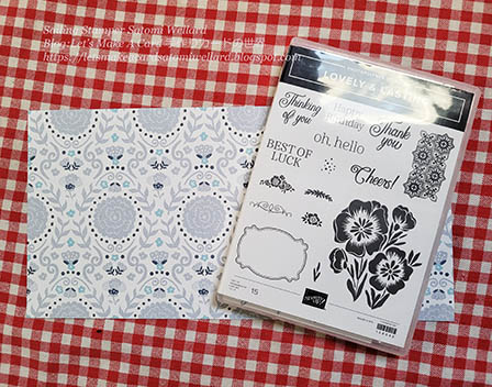 Stampin'Up Lovely & Lasting by Sailing Stamper Satomi Wellard