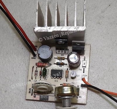 Circuito Dimmer para LED´s que reemplaza al circuito que viene en eso dispositivos.