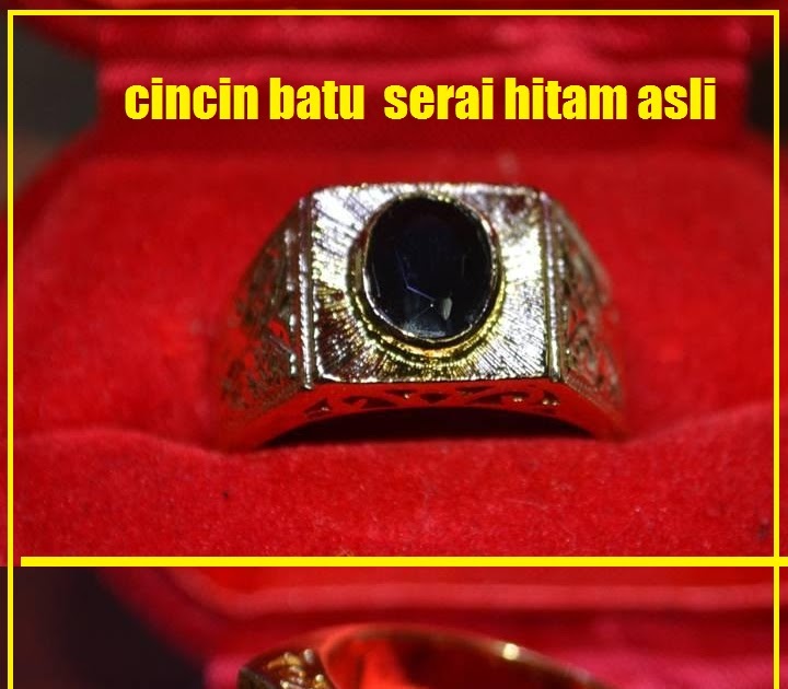 mistik ajaib blogspot com CINCIN  BATU  SERAI HITAM  ASLI 